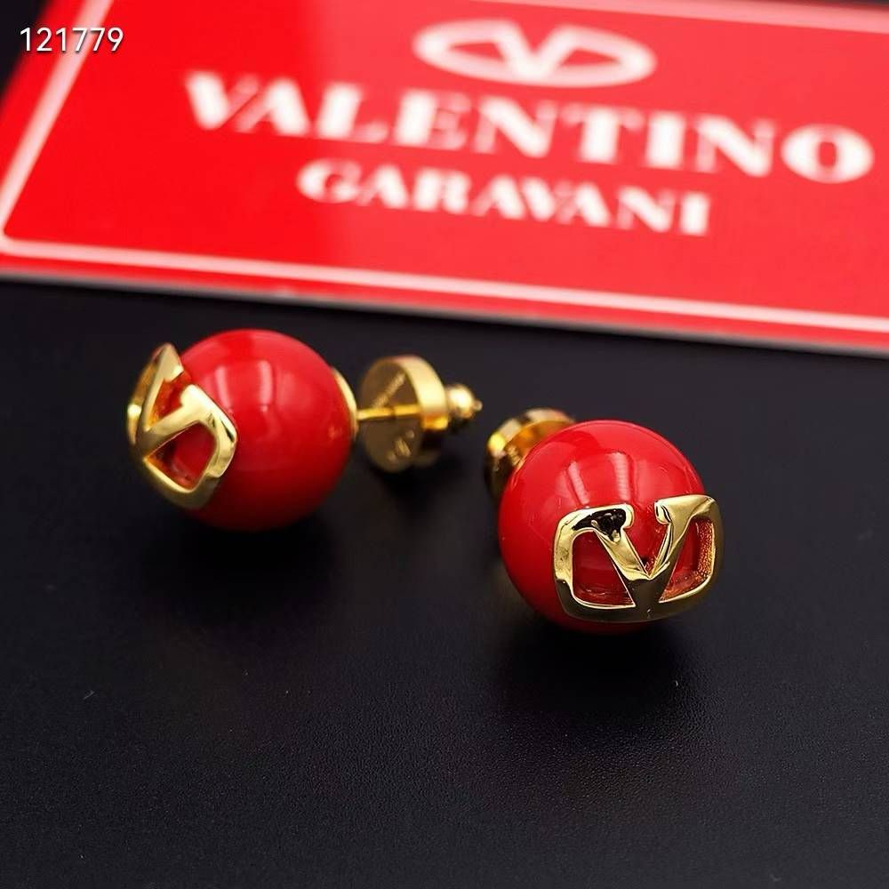 Valentino Red Cherry Earring