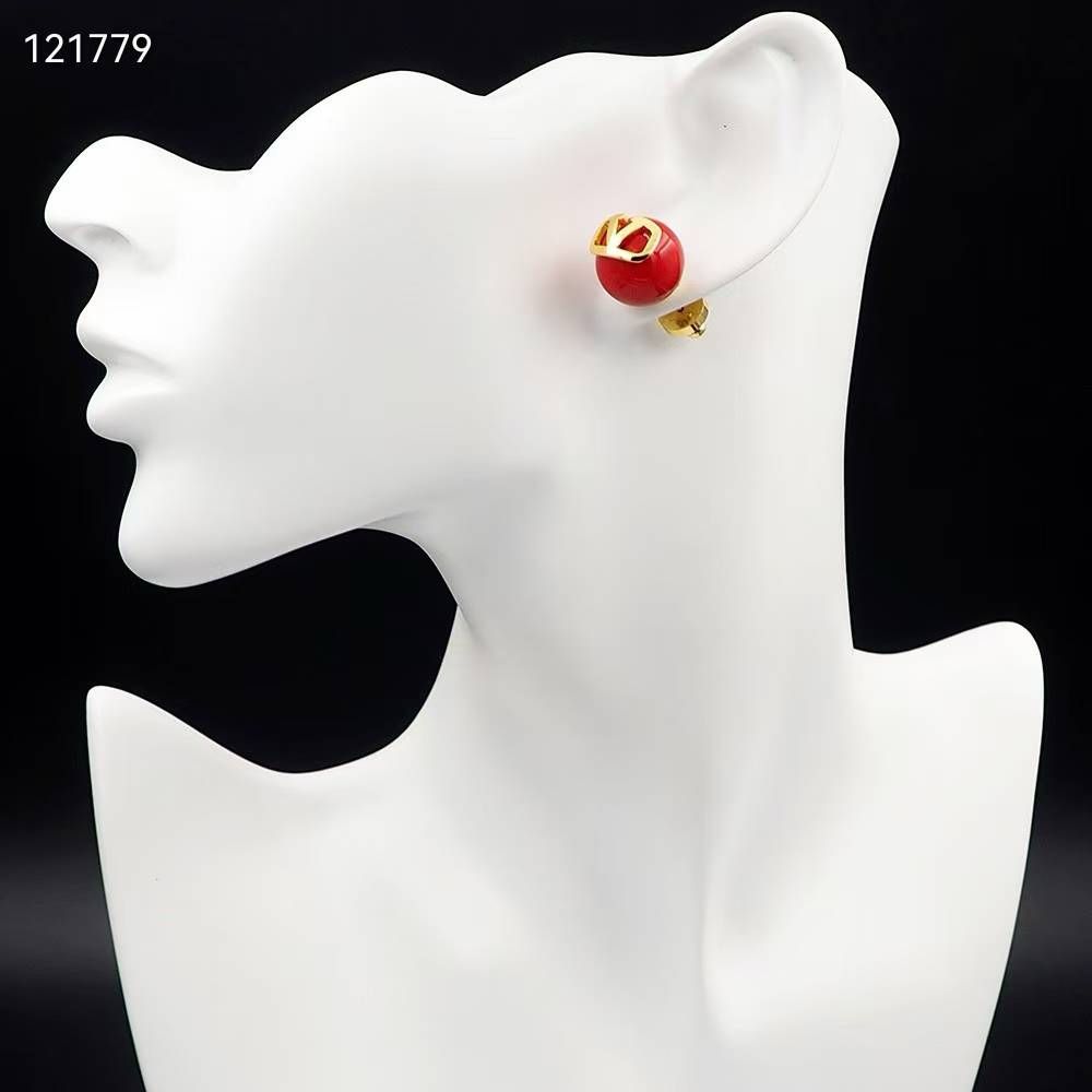 Valentino Red Cherry Earring