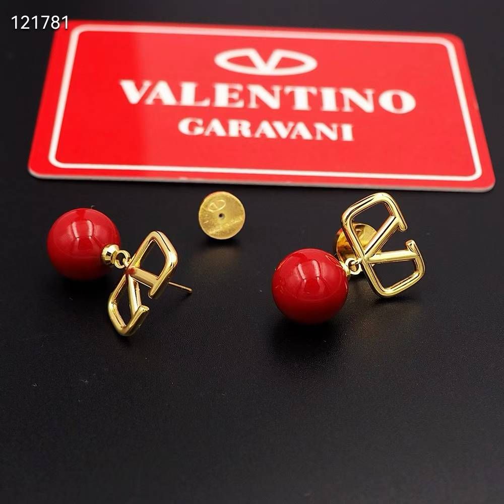 Valentino Red Cherry Earring