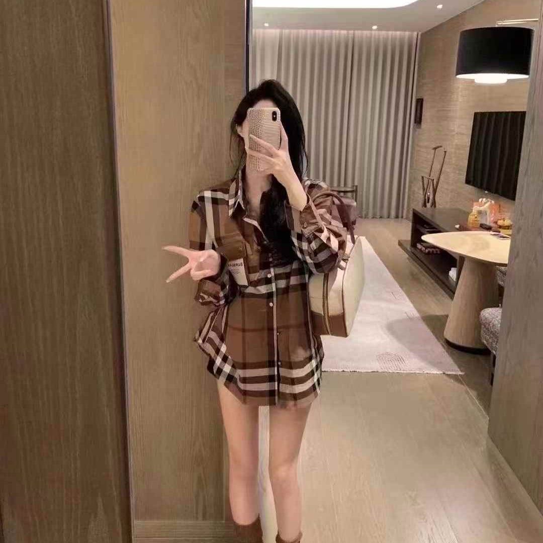 WhatsApp Image 2025-03-01 at 6.26.41 PM Burberry Brown Signature Shirt