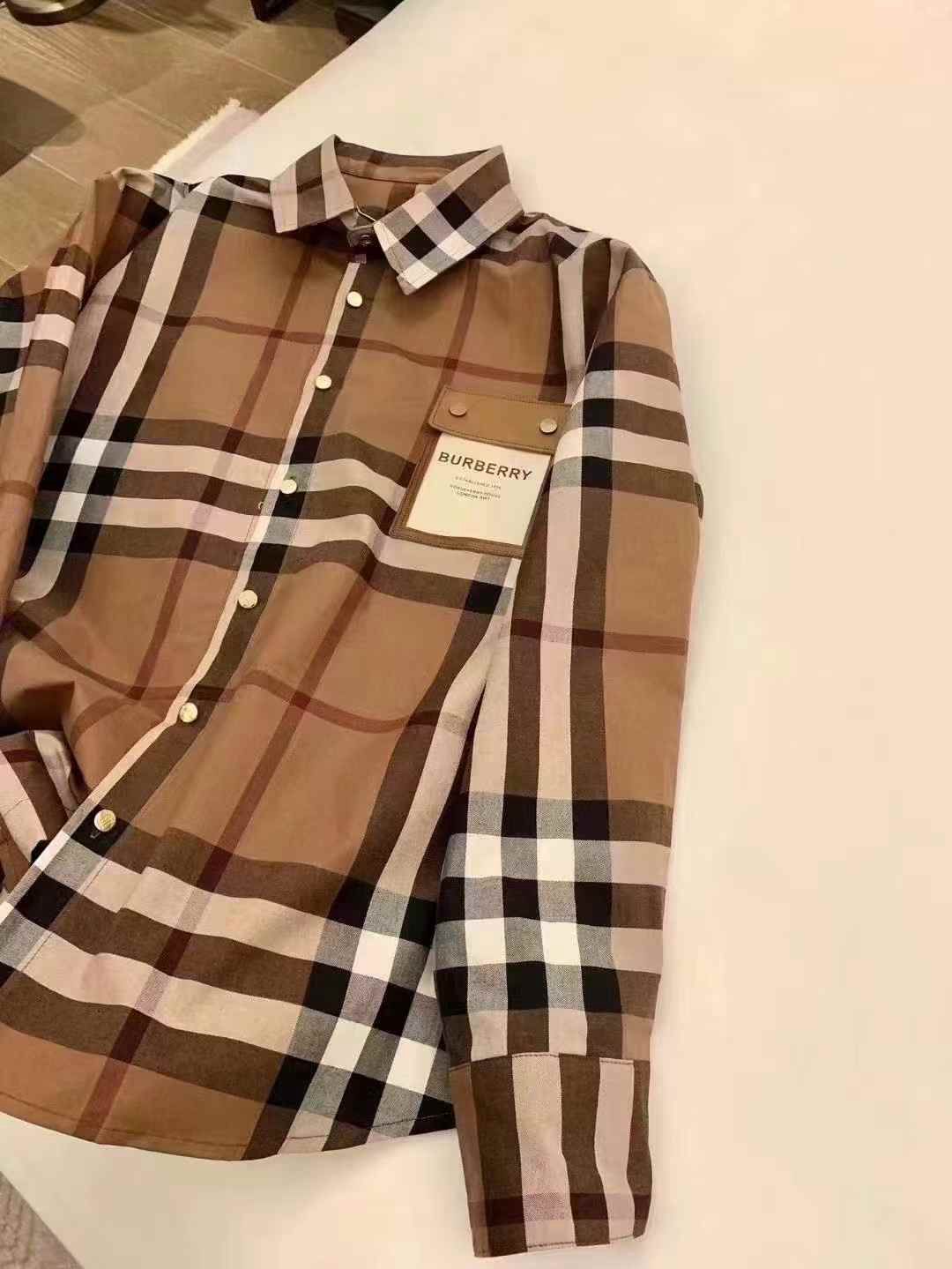 Burberry Brown Signature Shirt