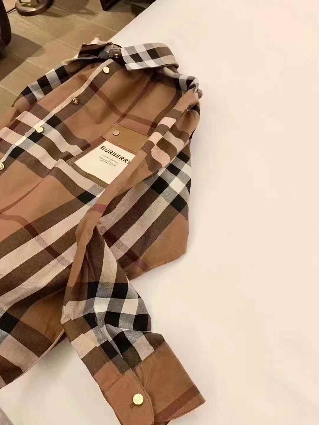 Burberry Brown Signature Shirt