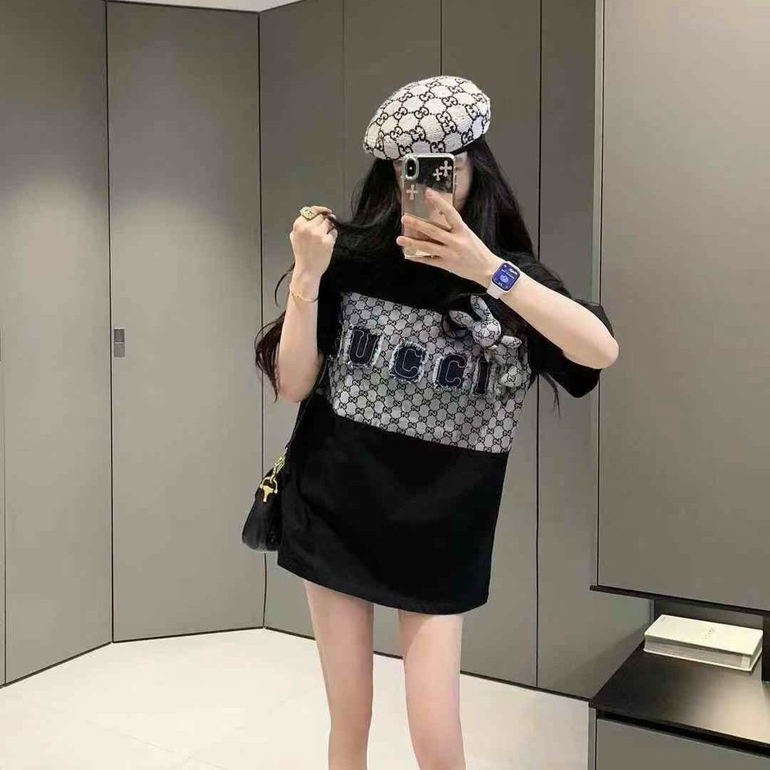 Gucci Teddy Black Oversized T-shirt