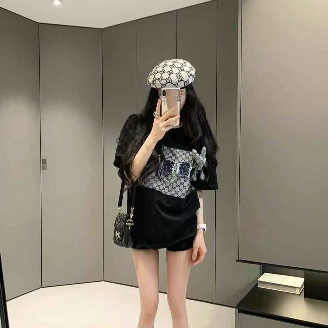 Gucci Teddy Black Oversized T-shirt