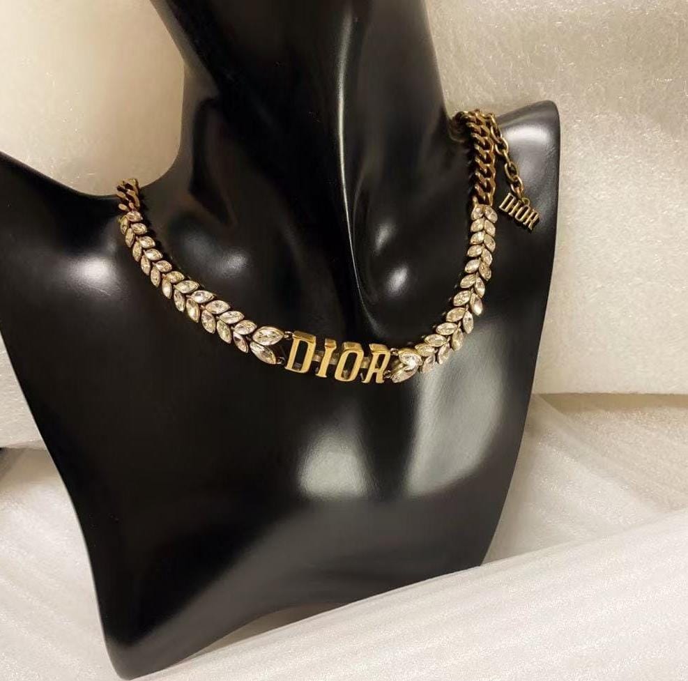 Christian Dior Studded Necklace