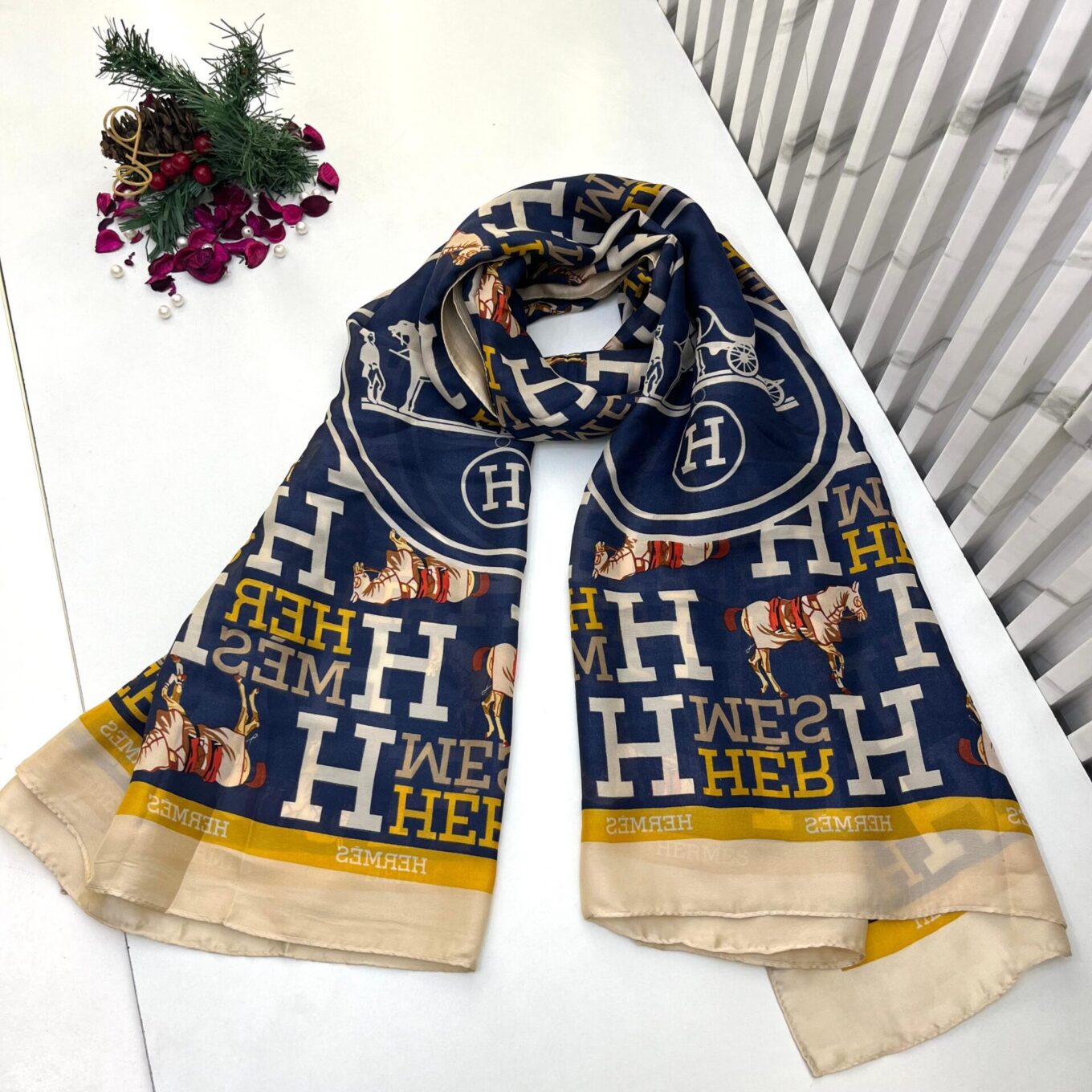 Hermes Silk Stole