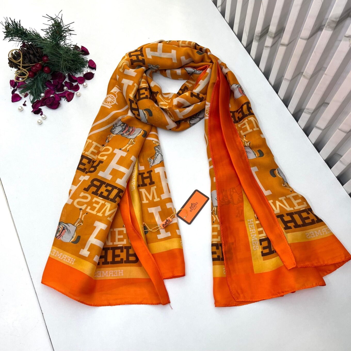 Hermes Silk Stole
