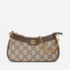 Gucci Ophidia Small Beige Brown Shoulder Bag (With Double Box)