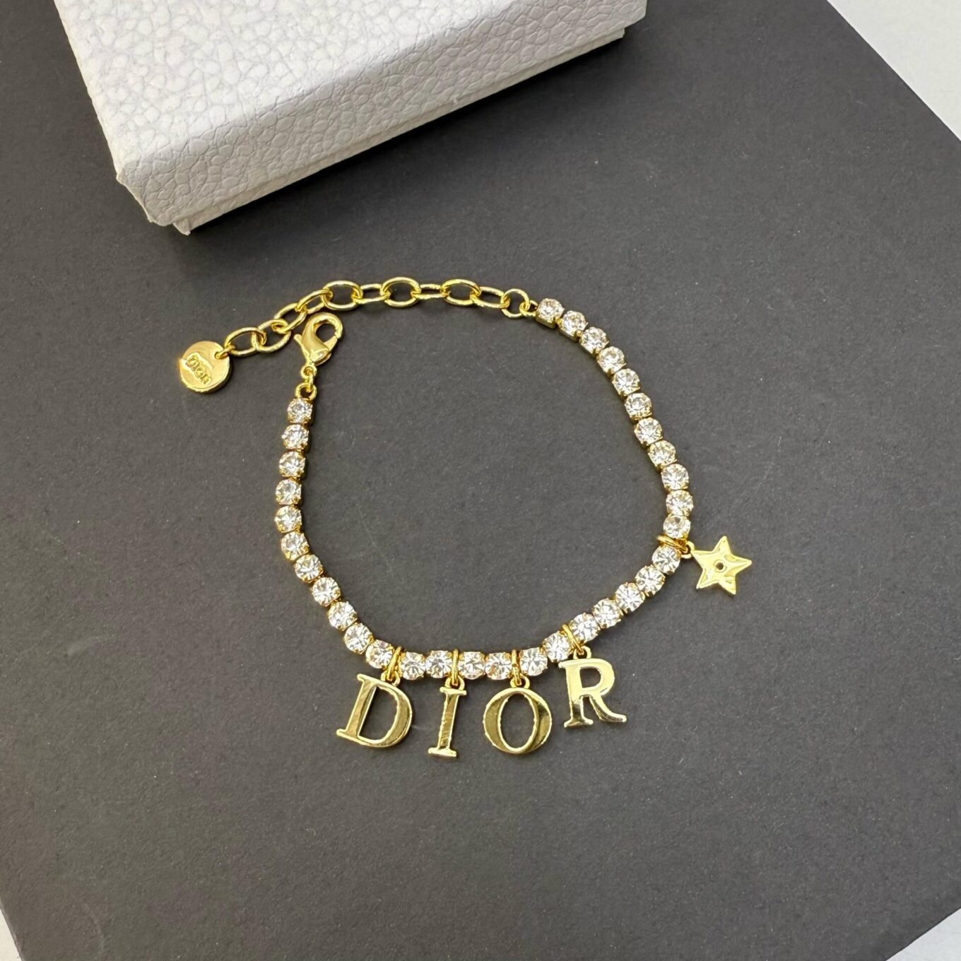 Christian Dior Diamond Studded Bracelet