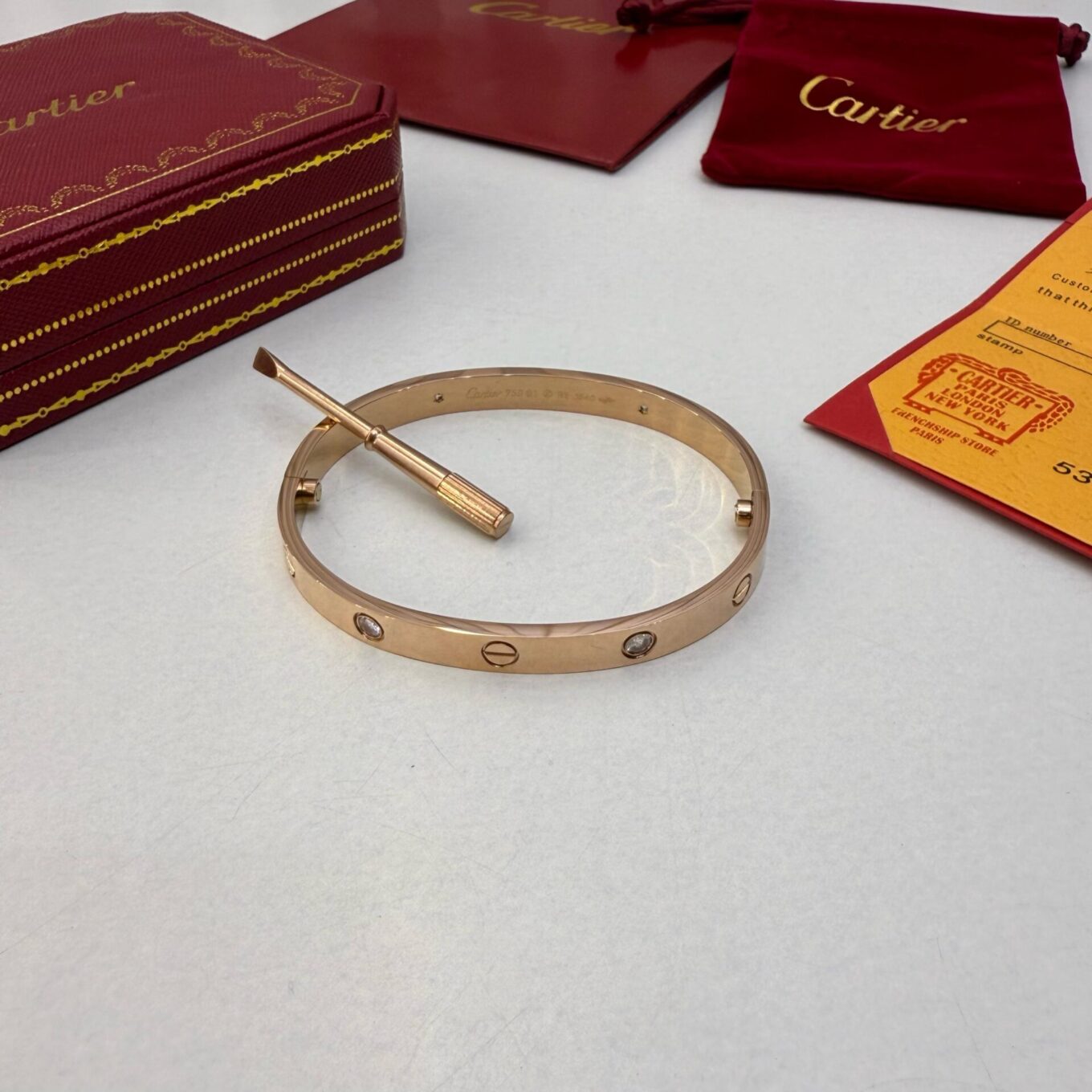 Cartier Rosegold Love Bracelet