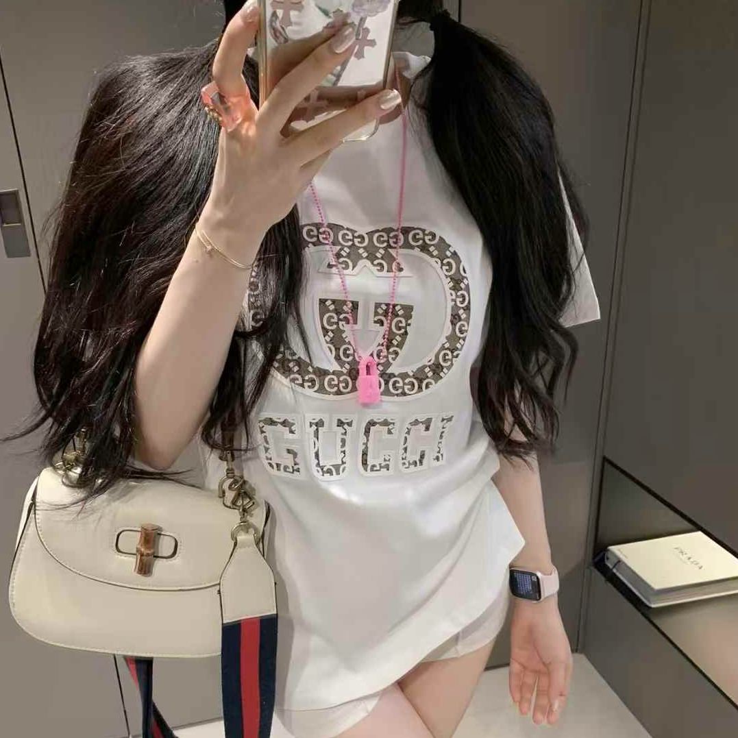 WhatsApp Image 2025-04-04 at 1.33.51 PM (1) Gucci White Monogram T-shirt