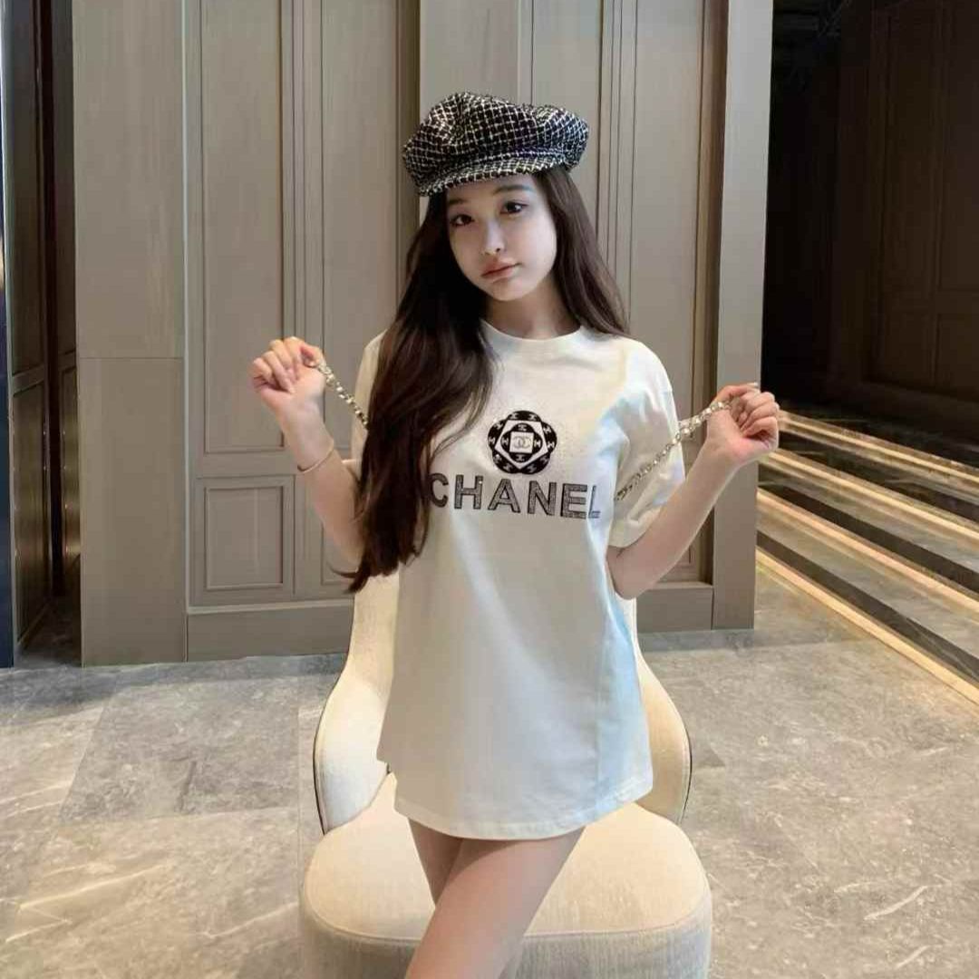 Chanel White Monogram T-shirt