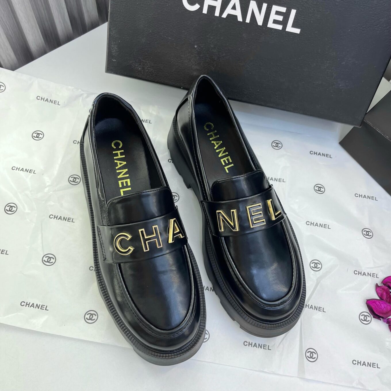 WhatsApp Image 2025-04-04 at 5.41.49 PM Chanel Black Mocassin Loafer