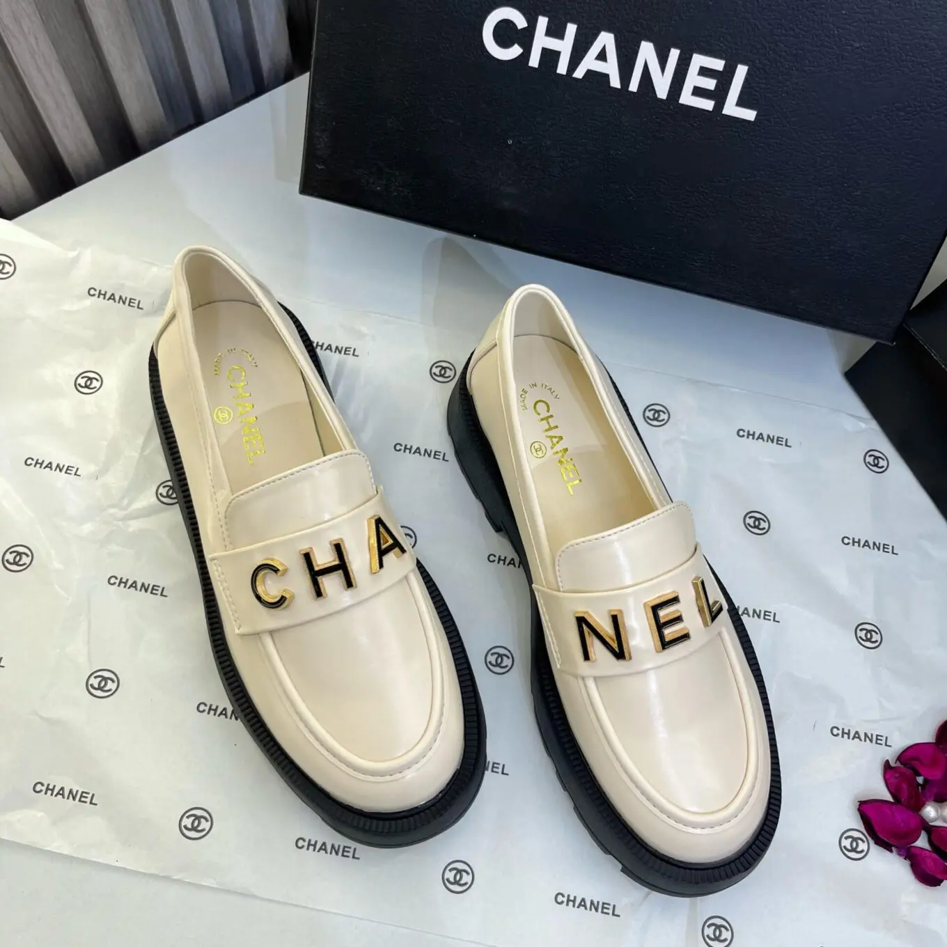 WhatsApp-Image-2025-04-04-at-5.54.08-PM Chanel Off White Mocassin Loafer