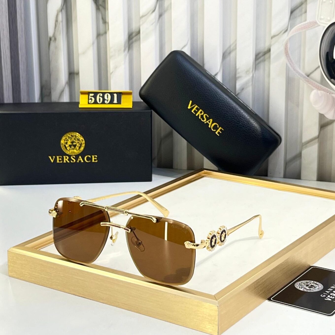 Versace Unisex Sunglass