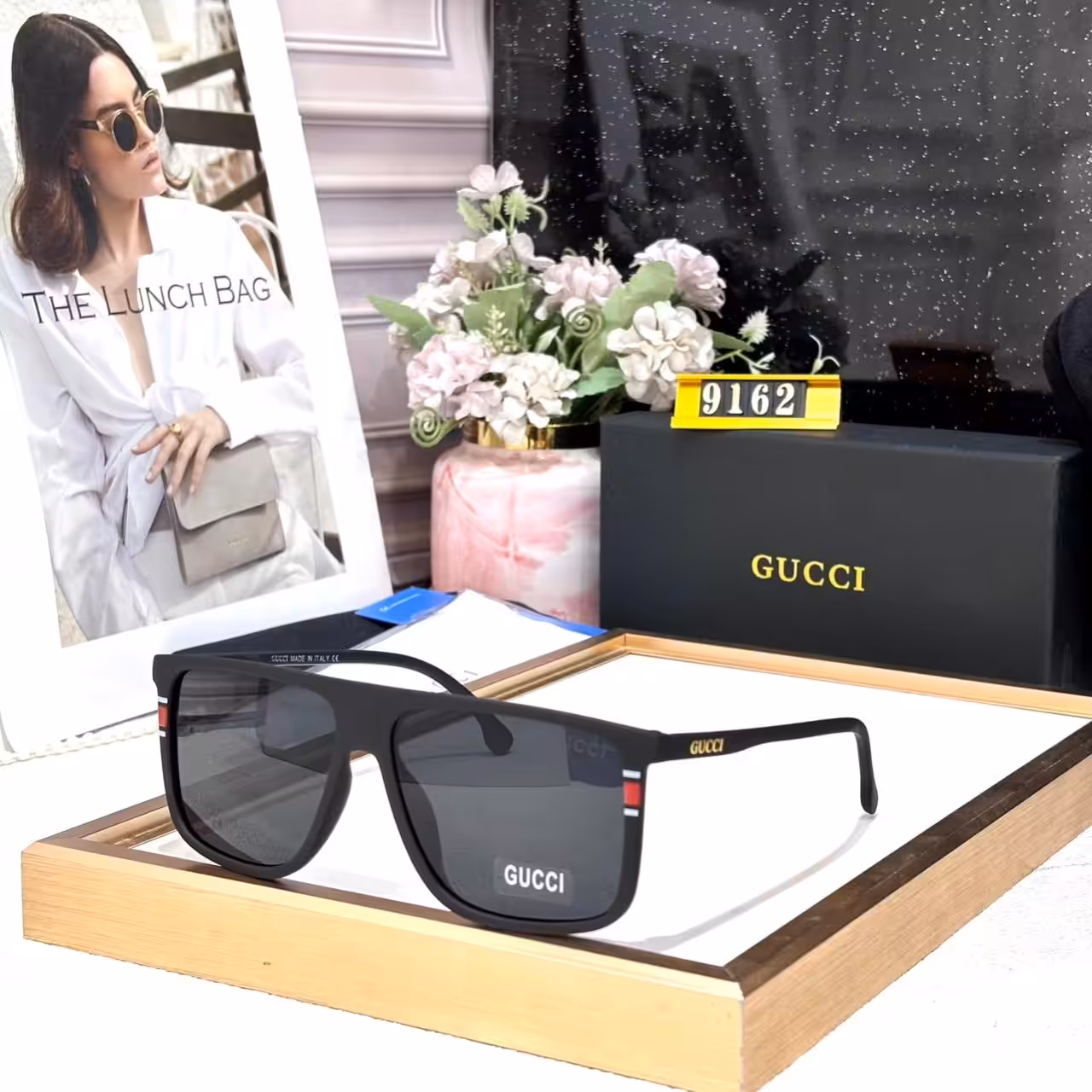 Gucci Black Wayfarer For Men