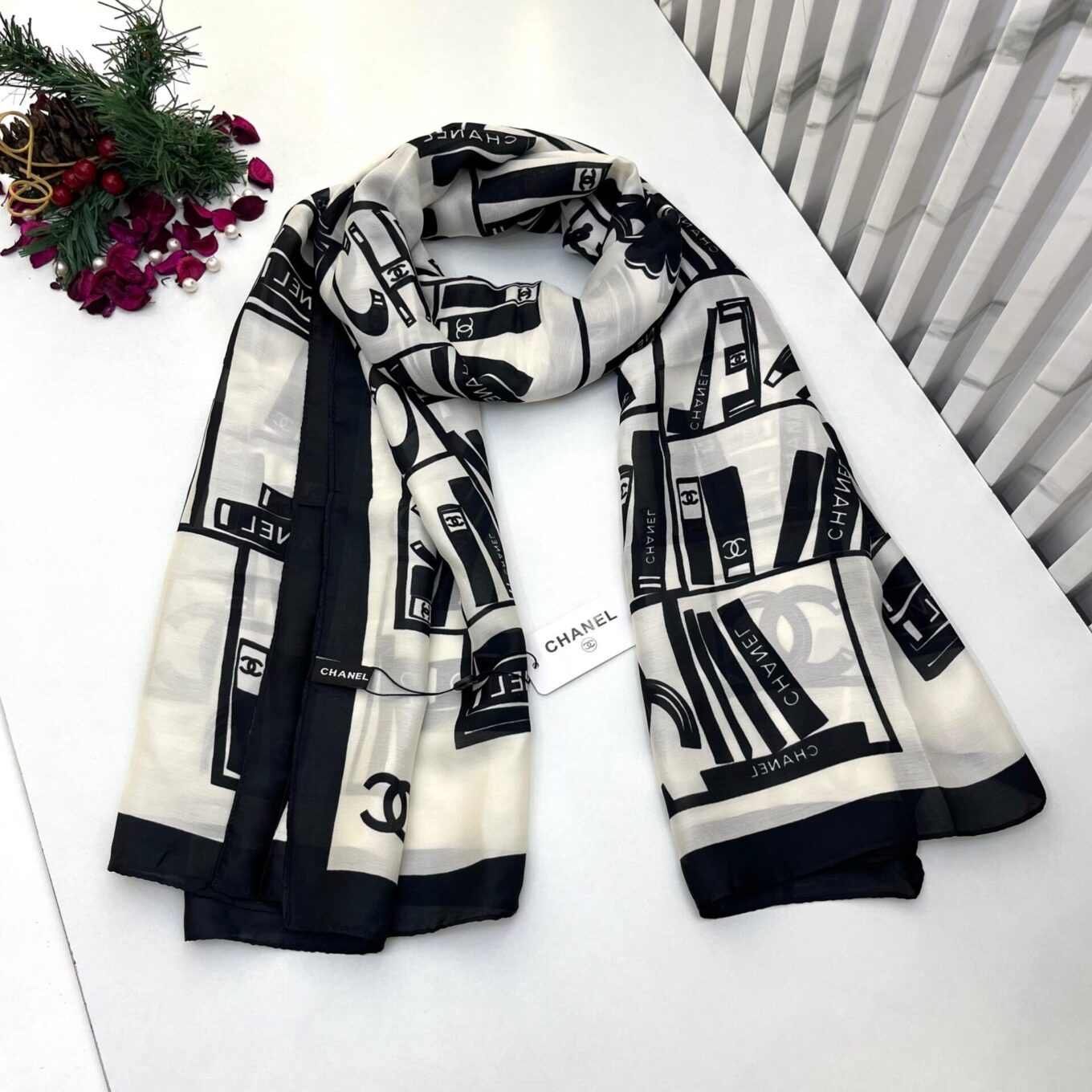WhatsApp Image 2025-05-01 at 4.55.27 PM (2) Chanel Silk Stole