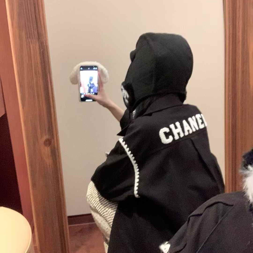 Chanel Black Monogram Shirt