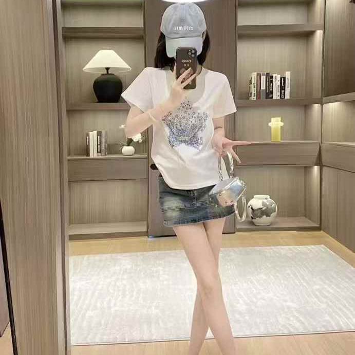 Dior Blue Stone White T-shirt