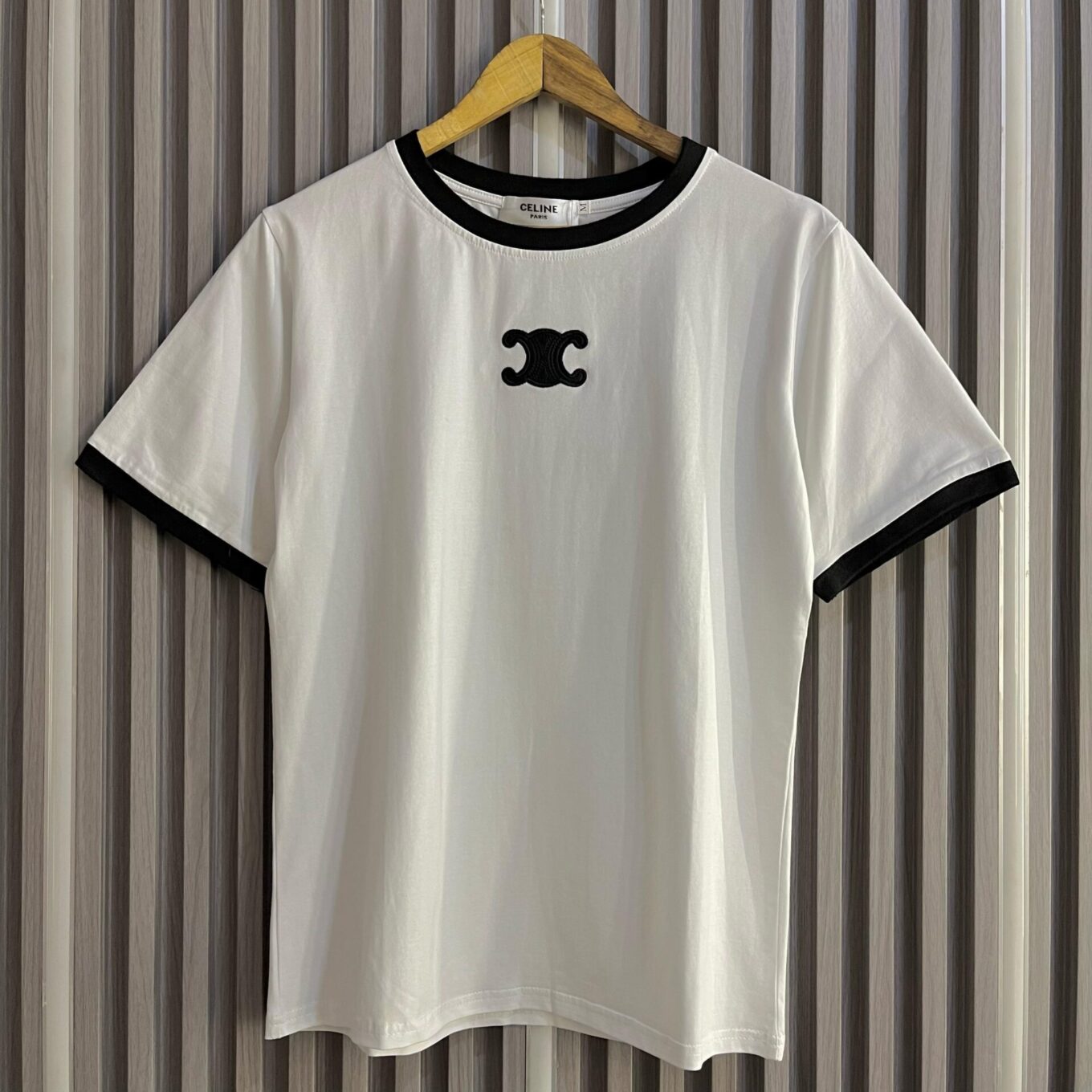 WhatsApp Image 2025-05-03 at 8.20.12 PM Celine White Classic T-shirt