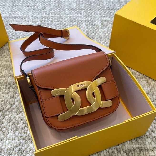 Tods Mini Kate Premium Quality Brown Sling Bag (With Box)