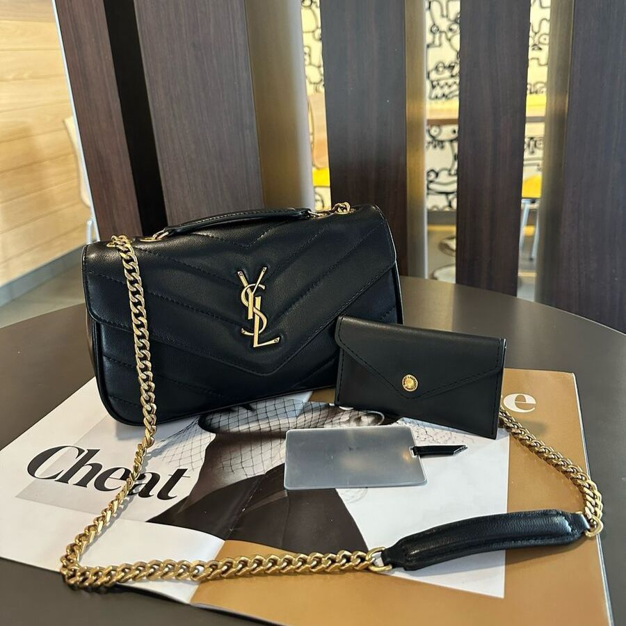 Ysl Lou Lou Small Premium Quality Sling Bag (With Box)