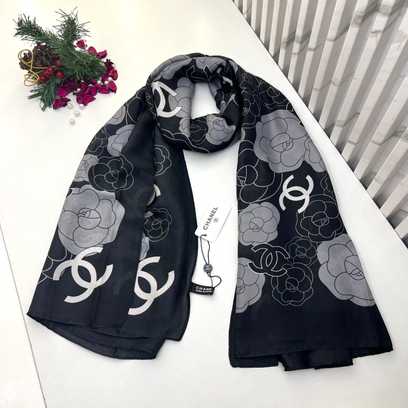 Chanel Silk Stole