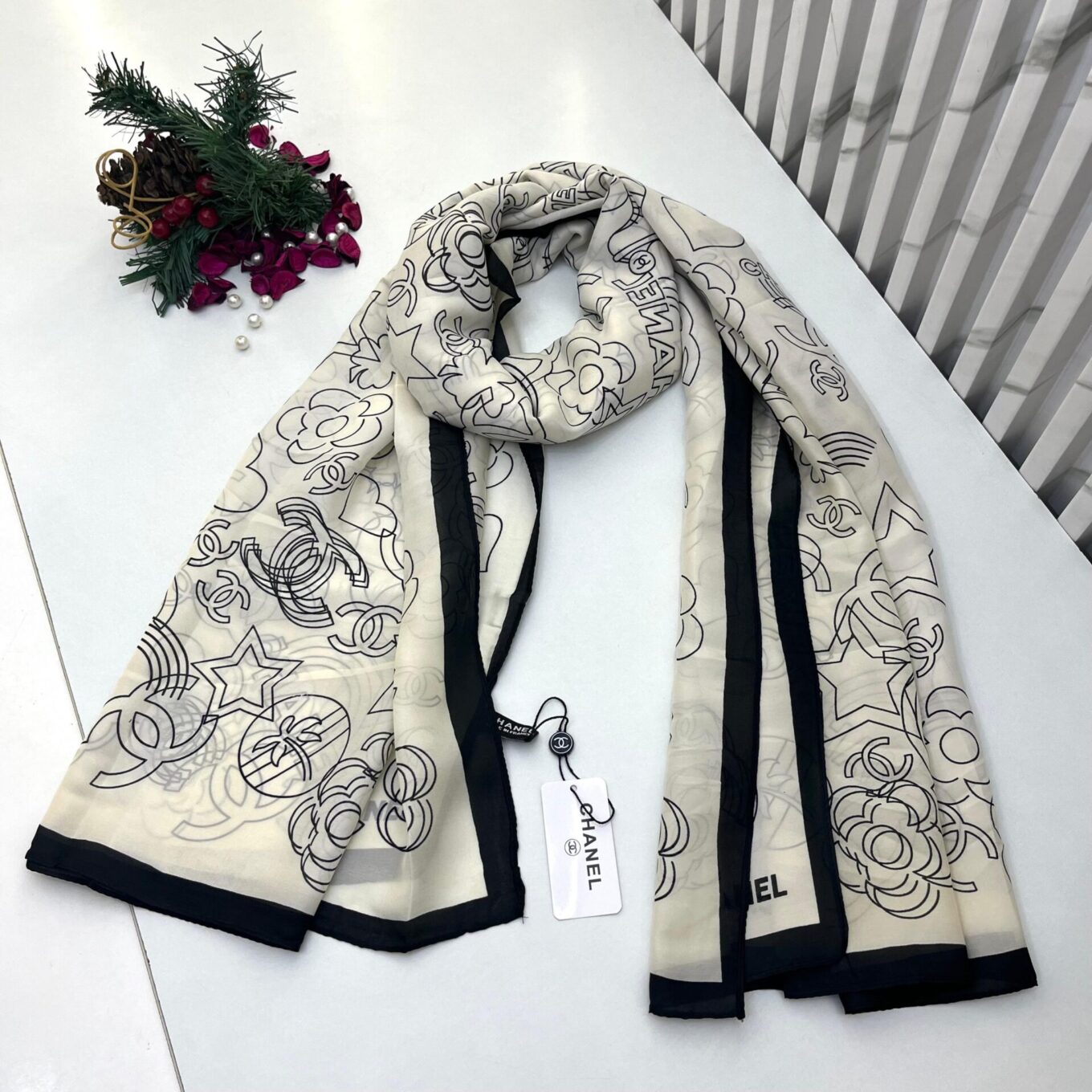 Chanel Silk Stole