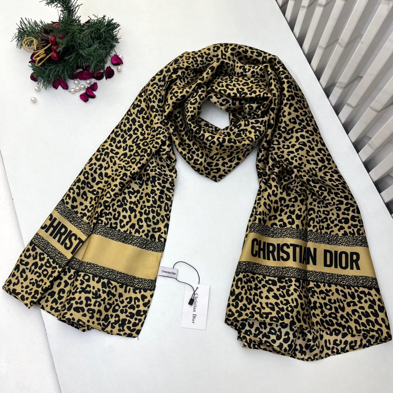 Christian Dior Silk Stole
