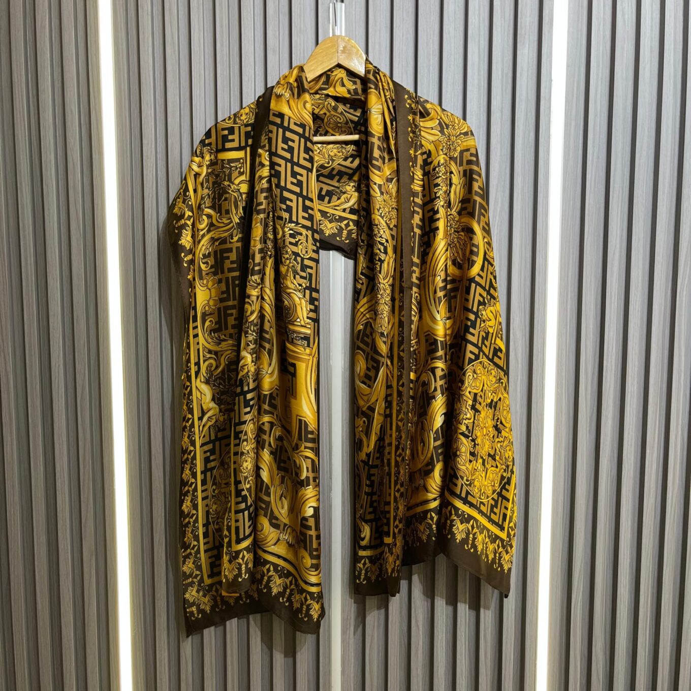 Fendi X Versace Silk Stole