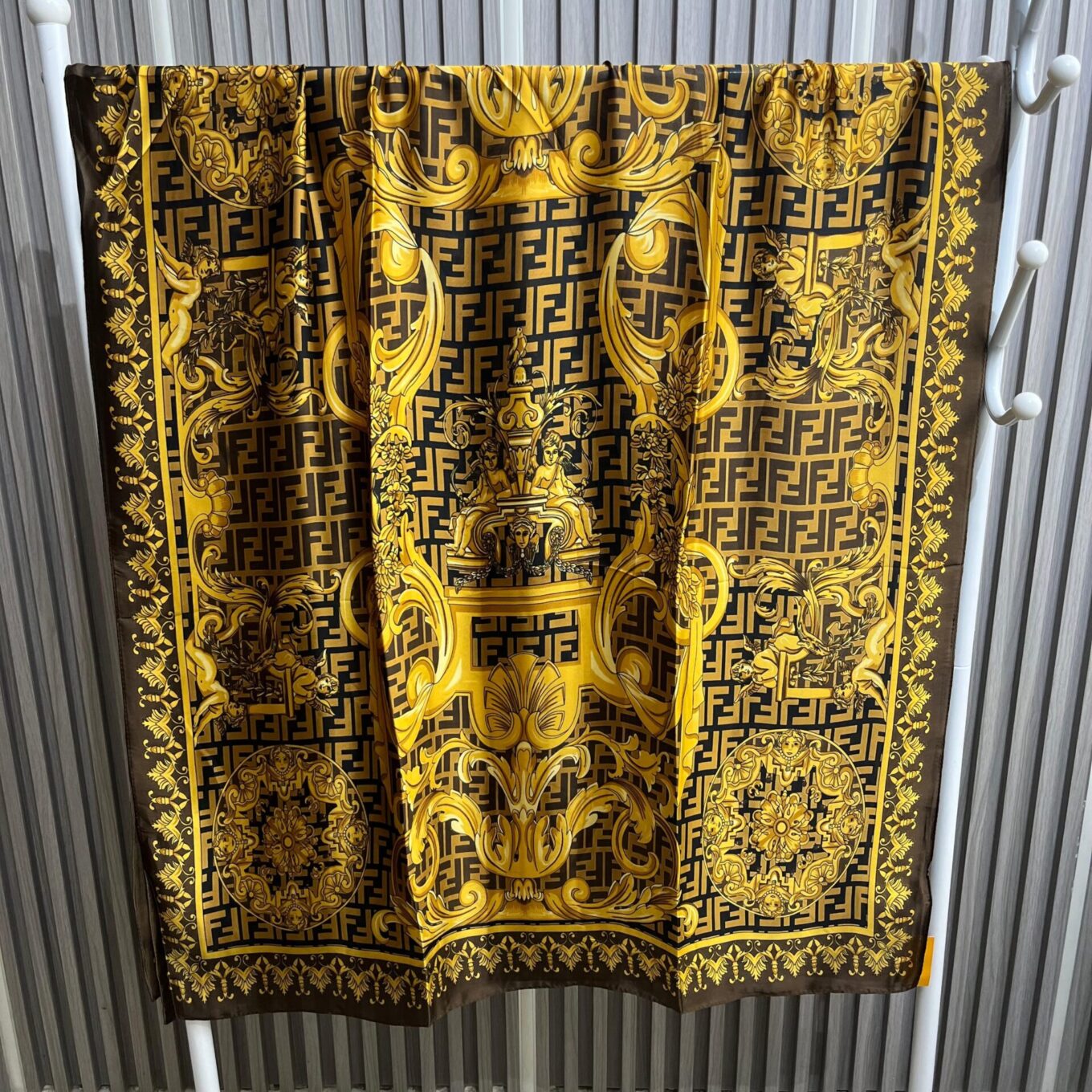 Fendi X Versace Silk Stole