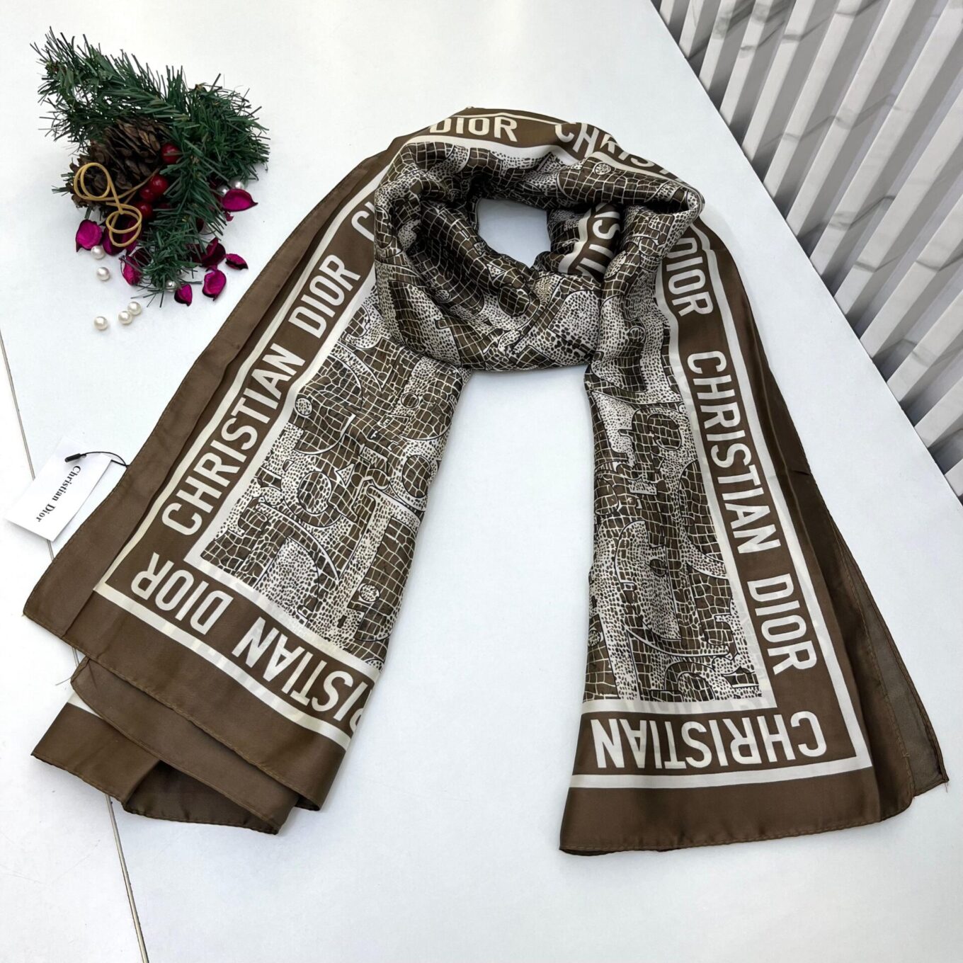 Christian Dior Silk Stole