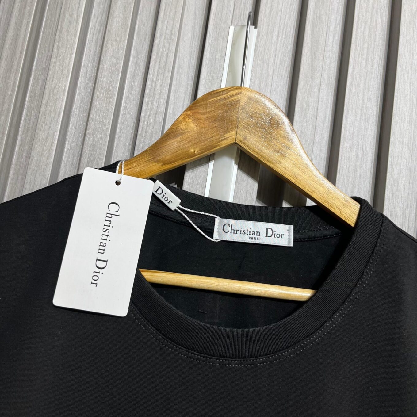 WhatsApp Image 2025-05-26 at 6.59.24 PM (3) Dior Star Black T-shirt For Women