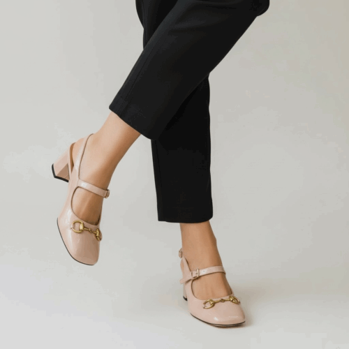 Gucci Horsebit Pink Pump For Women