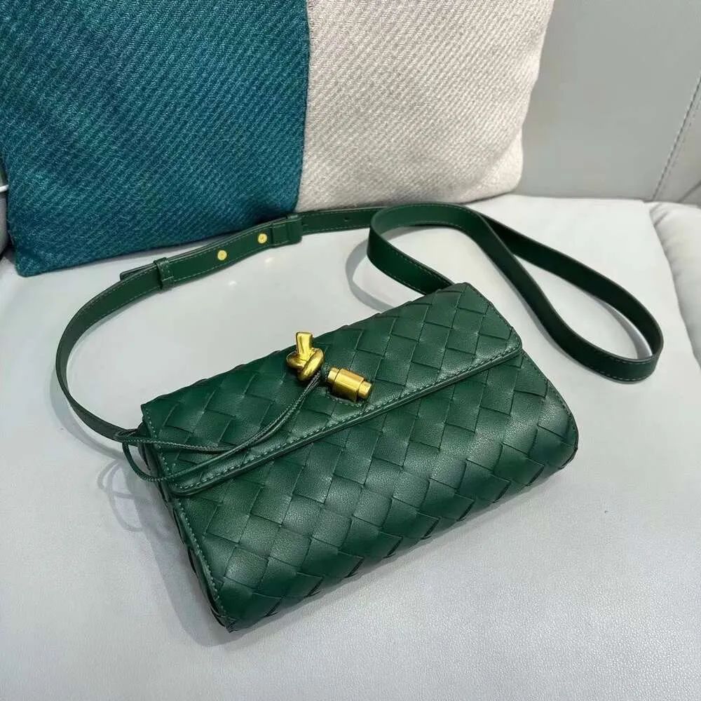 WhatsApp Image 2025-06-04 at 4.50.46 PM Bottega Veneta Andiamo Green Crossbody Bag (With Box)