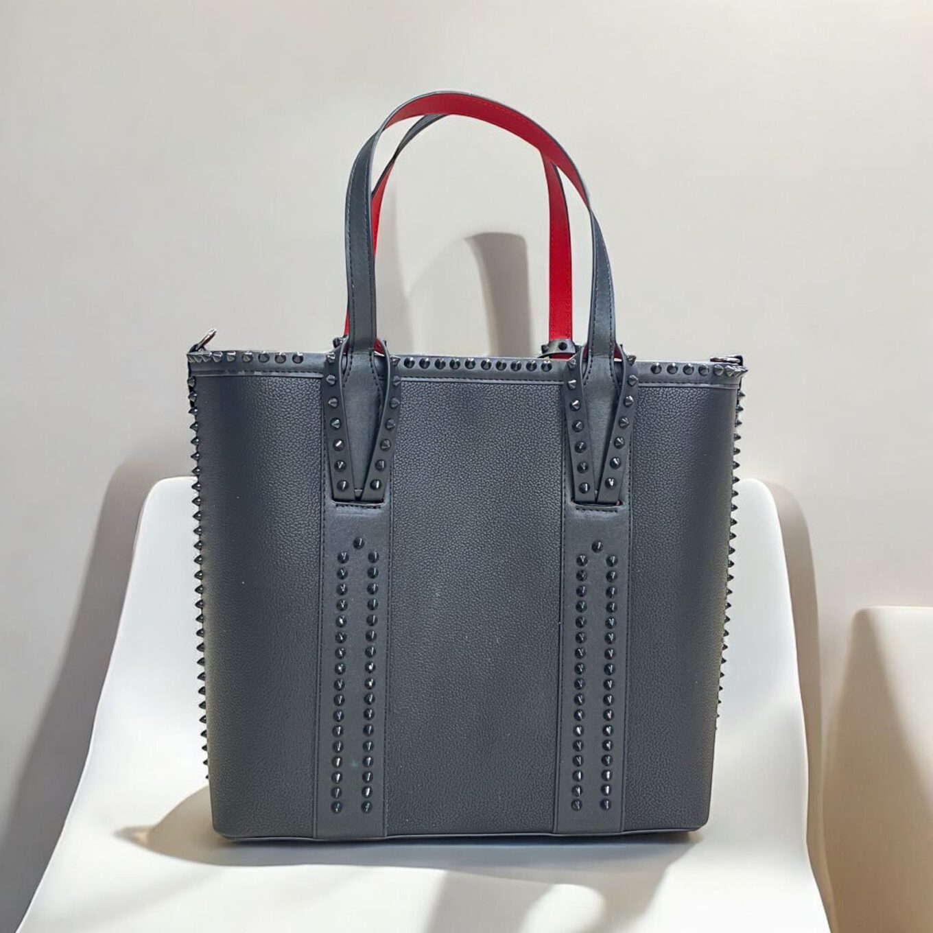 WhatsApp Image 2025-06-04 at 7.55.41 PM Christian Louboutin Cabata Black Premium Quality Studded Tote Bag (With Box)