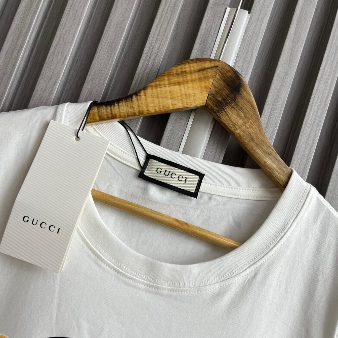 WhatsApp Image 2025-06-16 at 10.59.46 AM Gucci Logo White Tshirt For Women