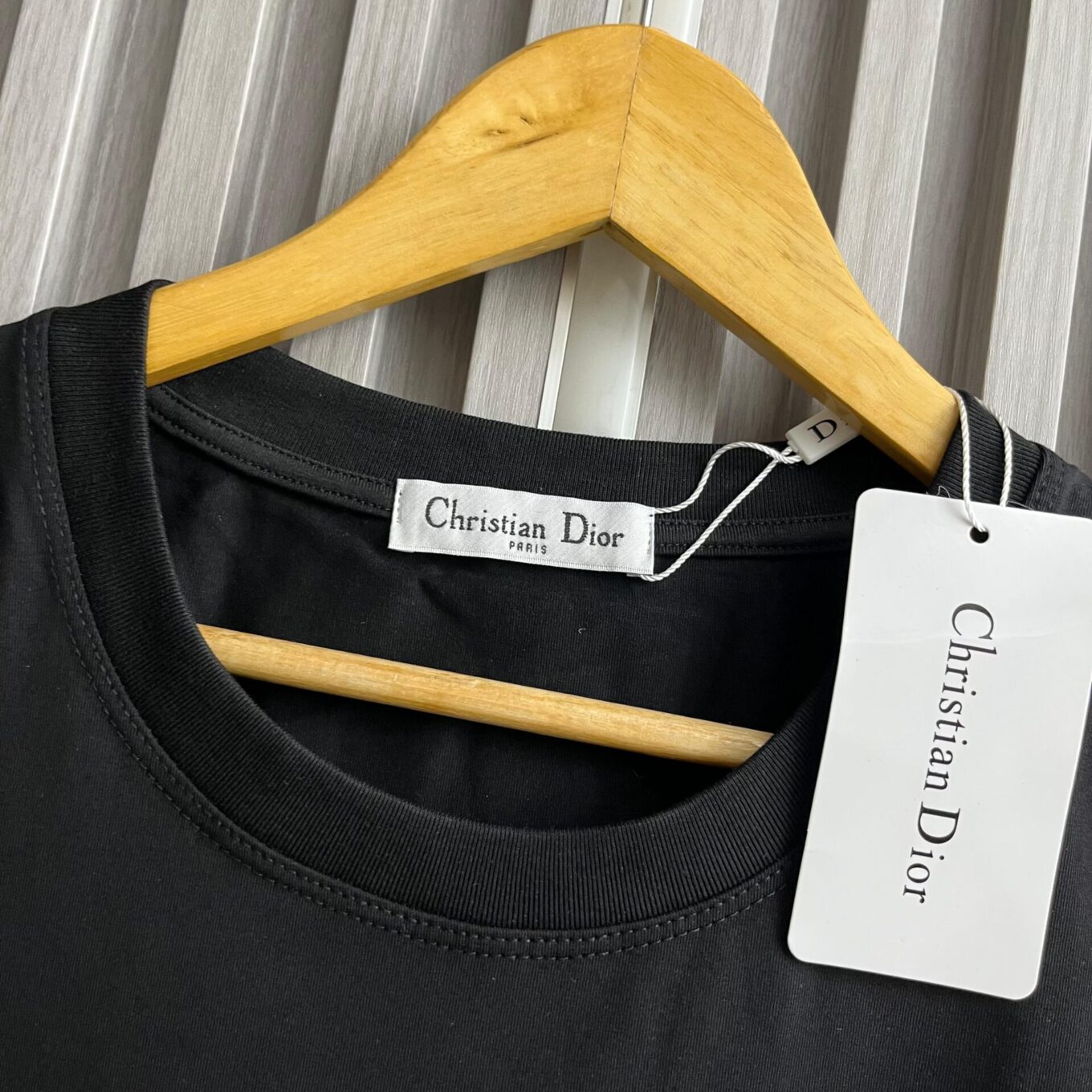 Dior Black Monogram T-shirt For Women