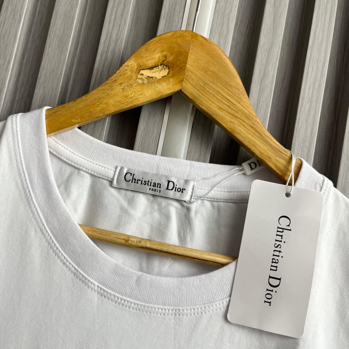 Dior White Monogram T-shirt For Women