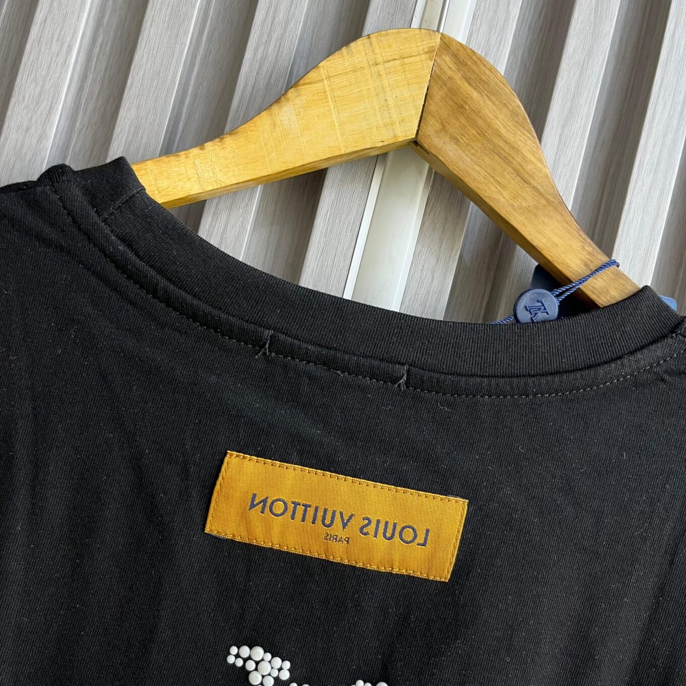 WhatsApp Image 2025-06-17 at 1.15.34 PM (1) Louis Vuitton Mono Black Oversized T-shirt For Women