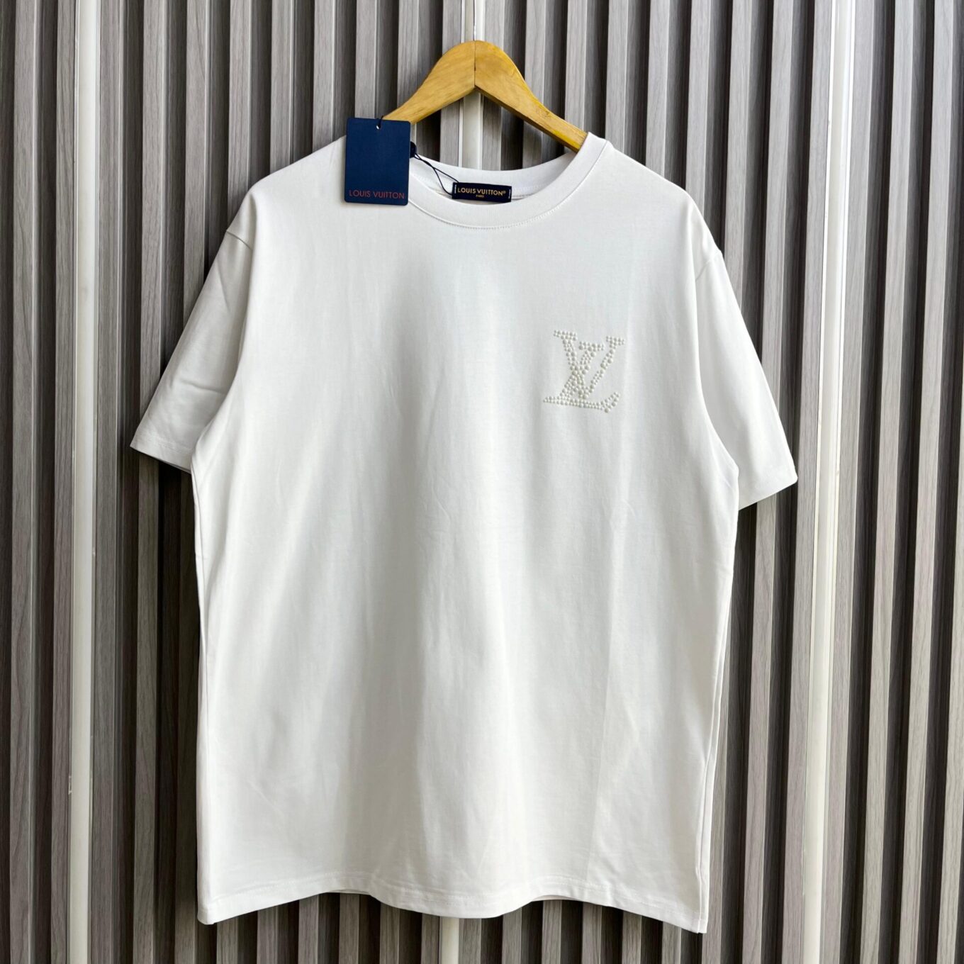 Louis Vuitton Mono White Oversized T-shirt  For Women