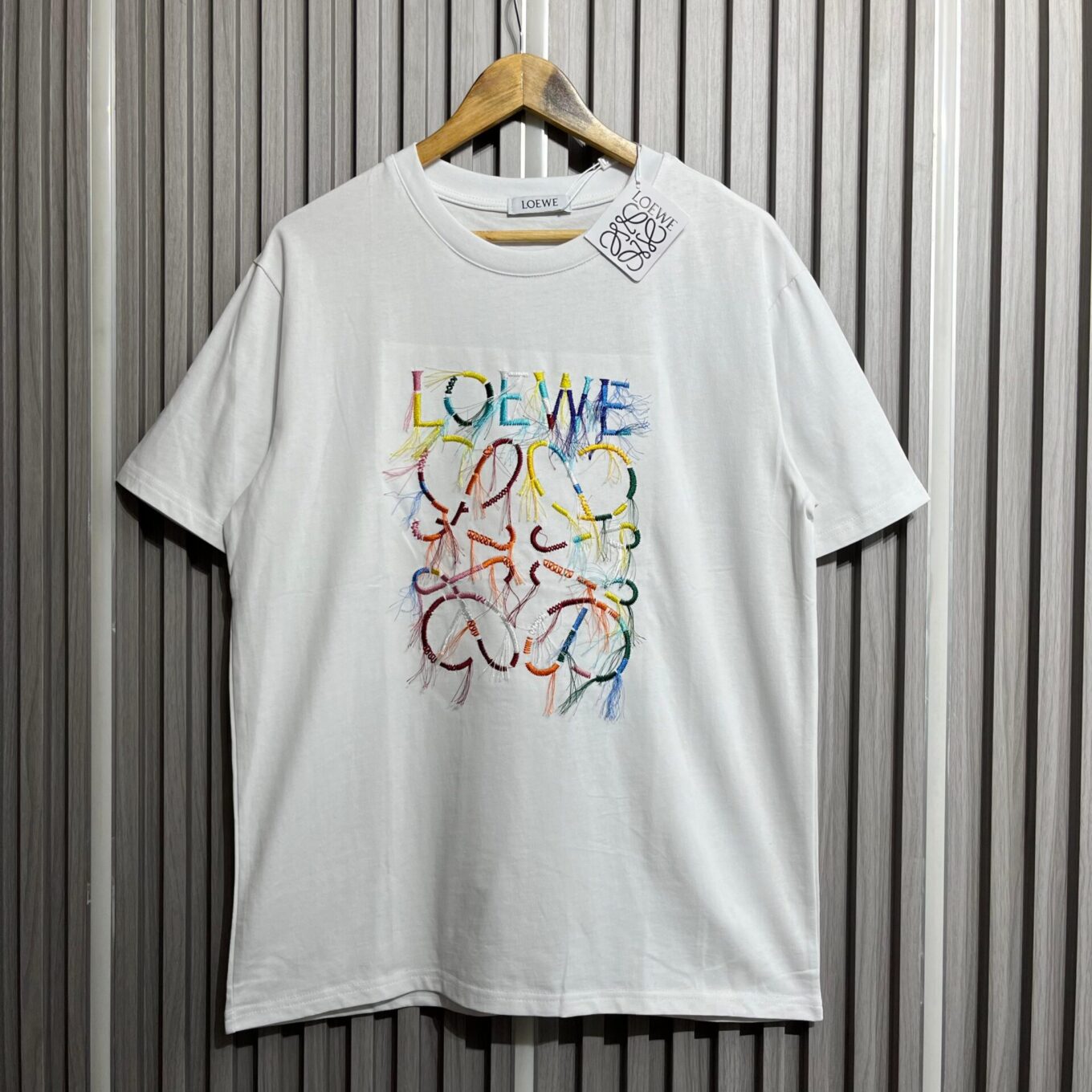 Loewe White Oversized T-shirt For Women