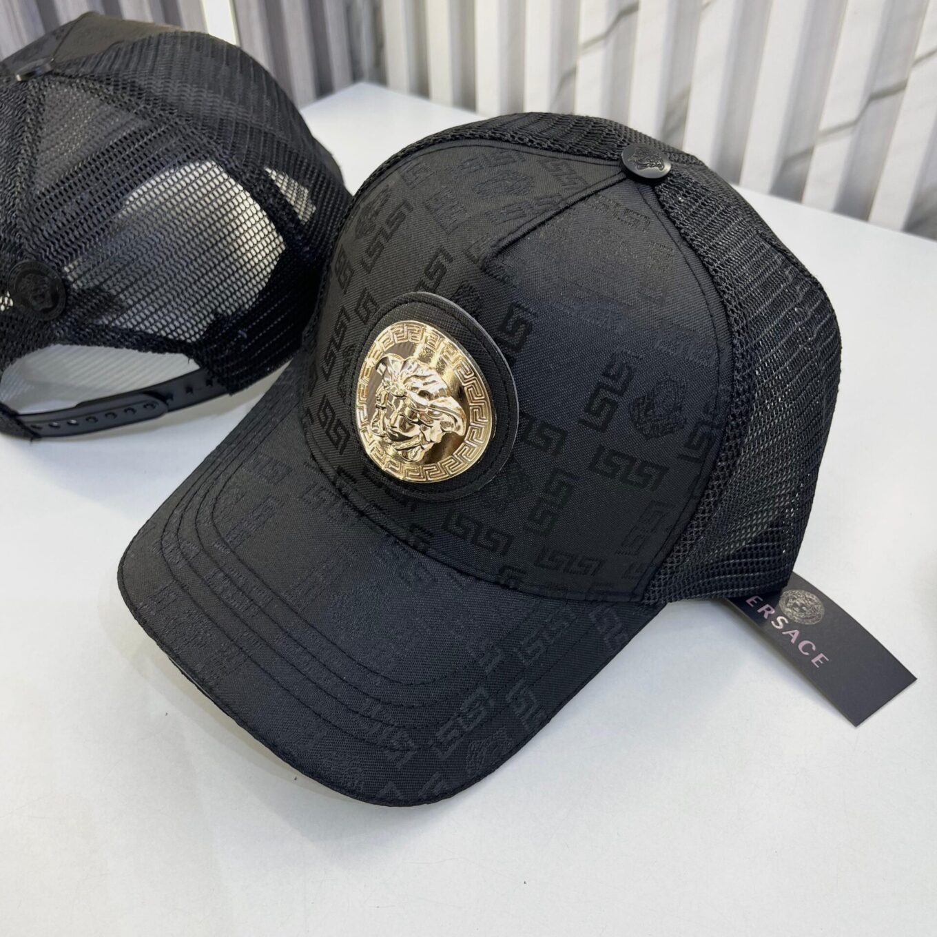 Versace Monogram Baseball Cap