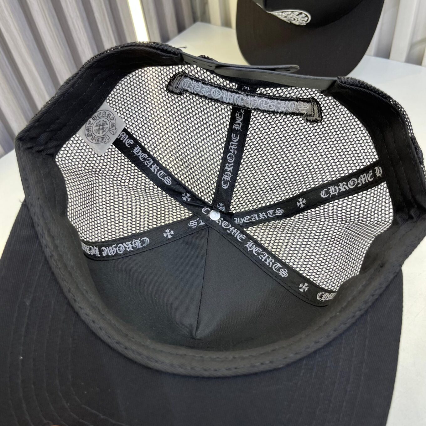 Chromeheart Black Baseball Cap