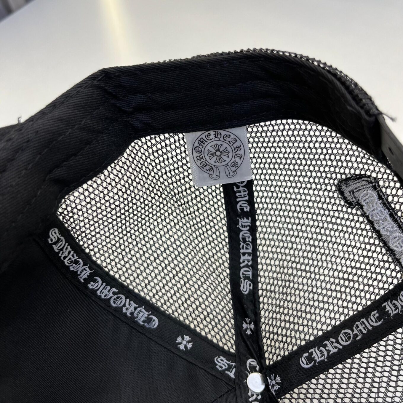 Chromeheart Black Baseball Cap