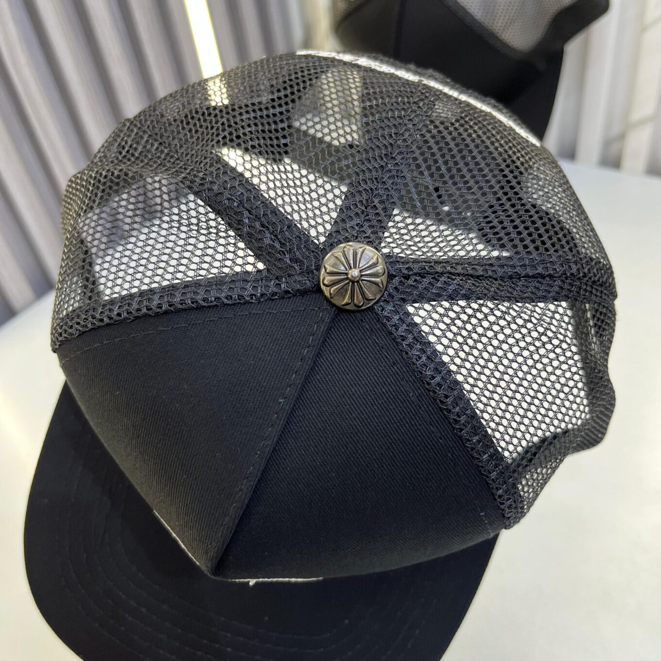 Chromeheart Black Baseball Cap