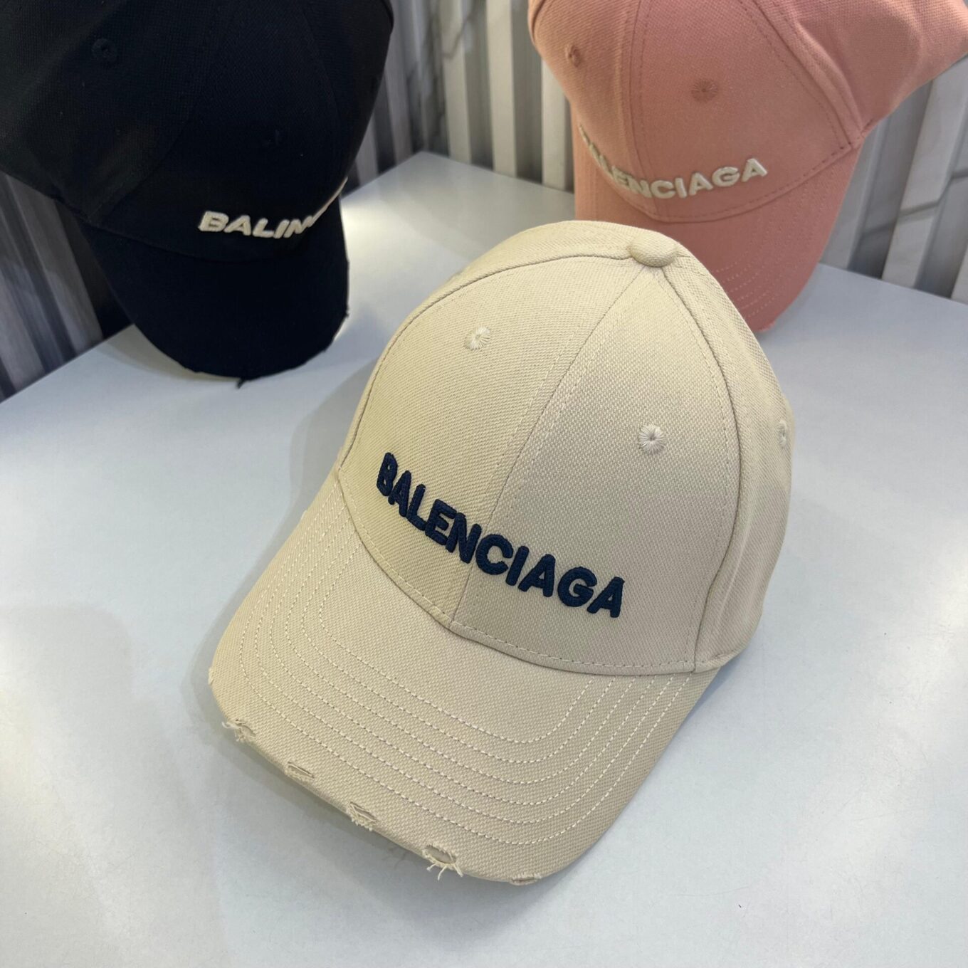 WhatsApp Image 2025-06-17 at 9.11.05 PM Balenciaga Beige Baseball Cap