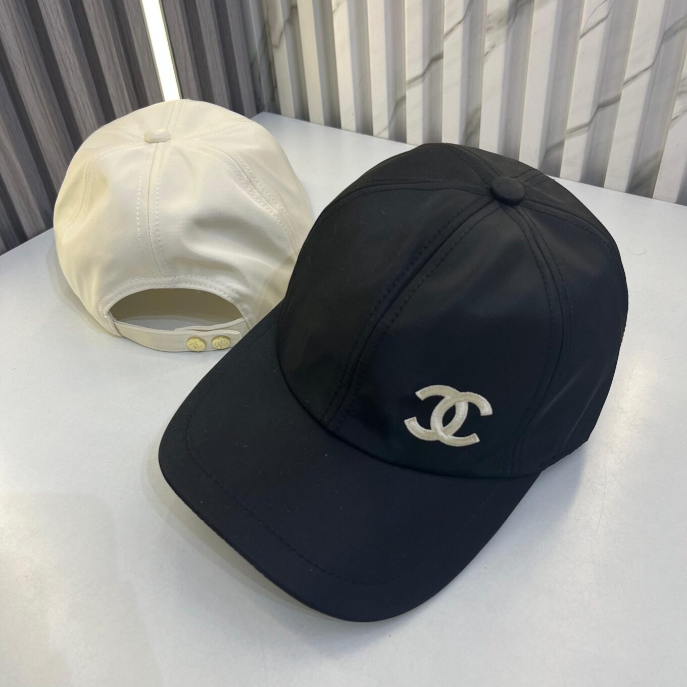 WhatsApp Image 2025-06-17 at 9.23.01 PM Chanel Black Baseball Cap
