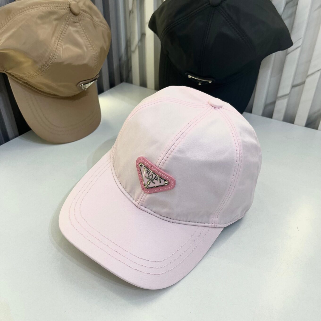 Prada Black Baseball Cap