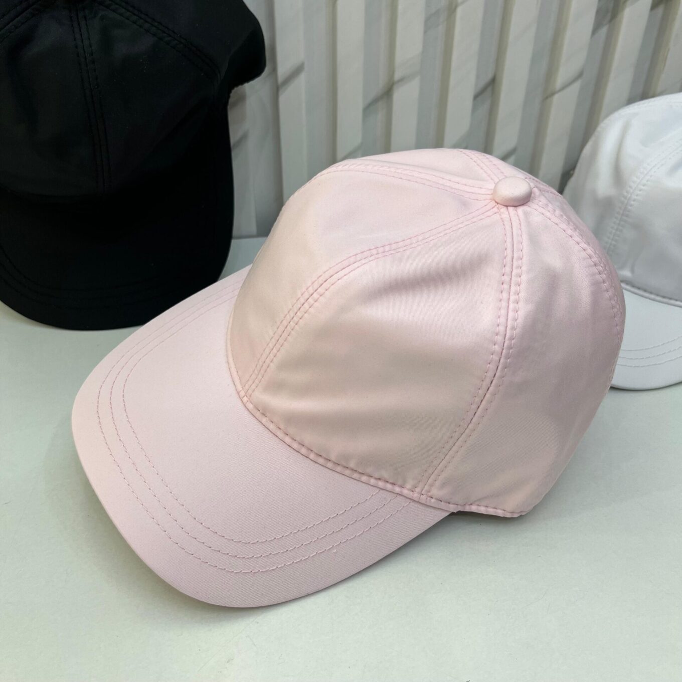 Prada Pink Baseball Cap